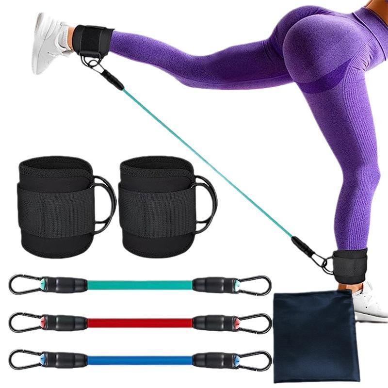 Ankle Resistance Band with Straps – Glute & Hip Workout Band