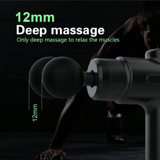 Deep Tissue Percussion Massage Gun – 8 Massage Heads for Full Body Relief