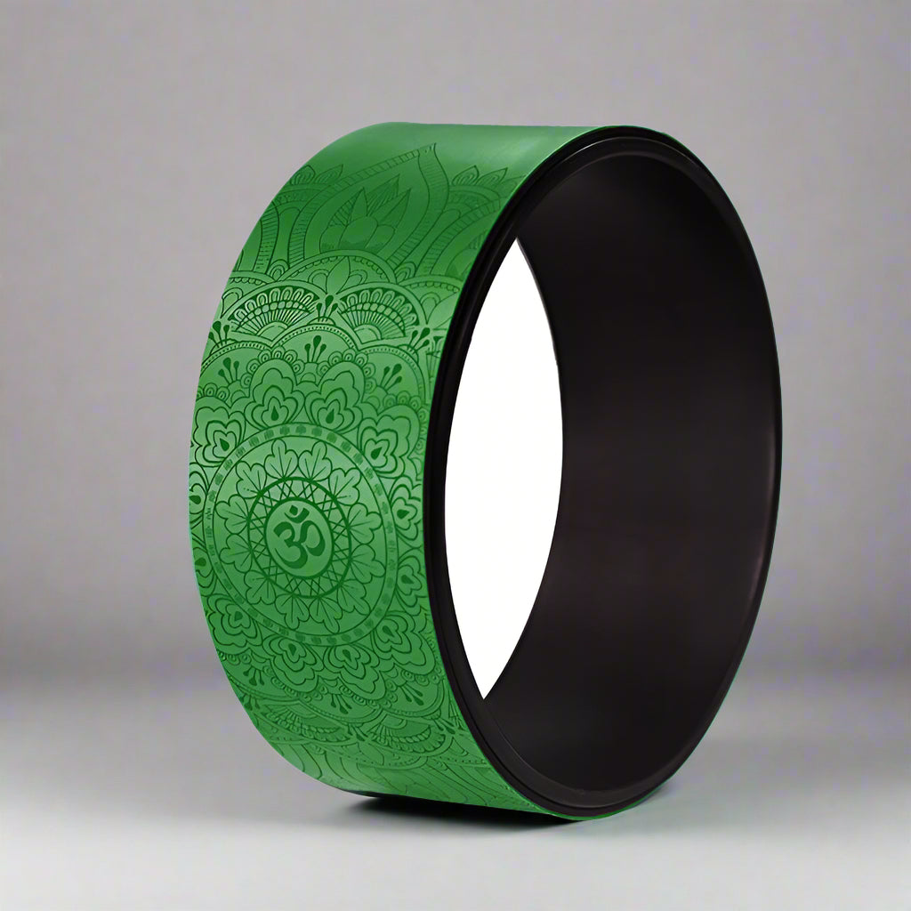 PU Yoga Wheel / Yoga Circle – Grippy Traction Backbend Prop