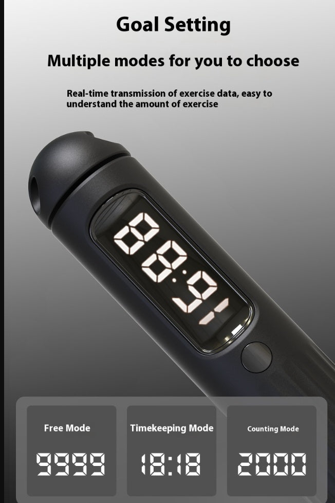 Smart Bluetooth Skipping Rope – Weighted Counter Jump Rope