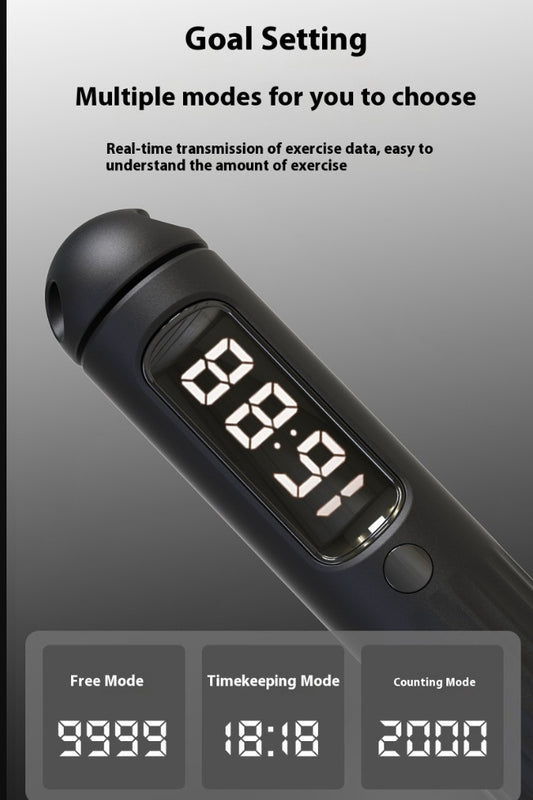 Smart Bluetooth Skipping Rope – Weighted Counter Jump Rope