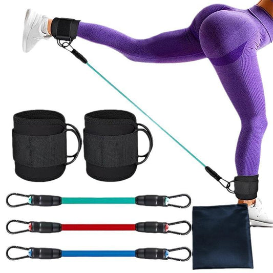 Ankle Resistance Band with Straps – Glute & Hip Workout Band