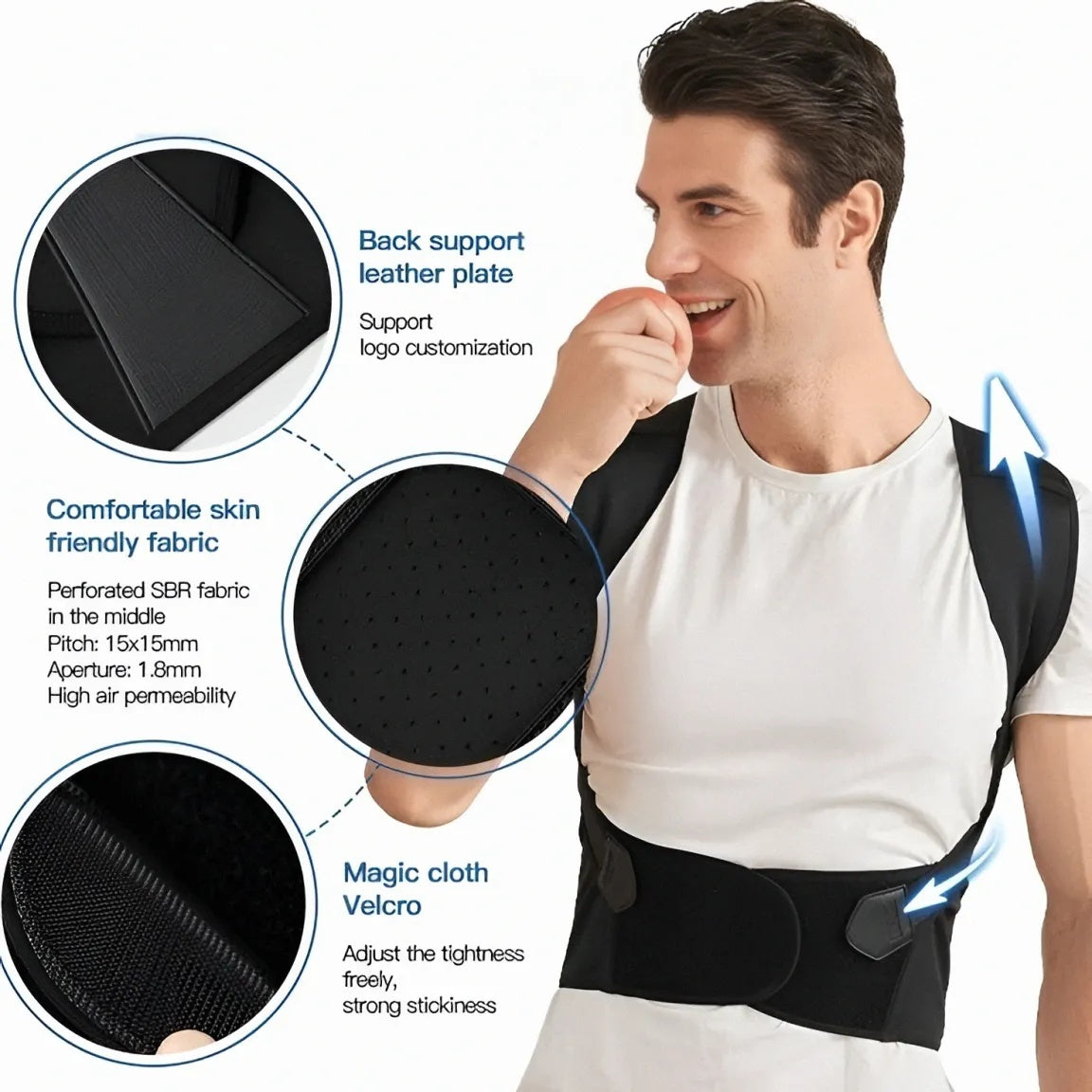 Posture Corrector – Back Brace for Posture Support & Pain Relief